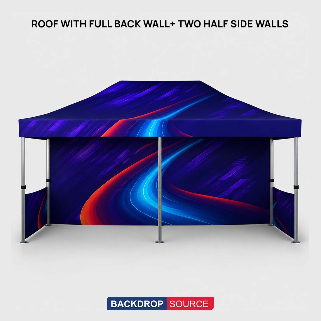 Heavy Duty Fabric Canopy Tent – 20ft x 10ft