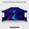Heavy Duty Fabric Canopy Tent – 20ft x 10ft