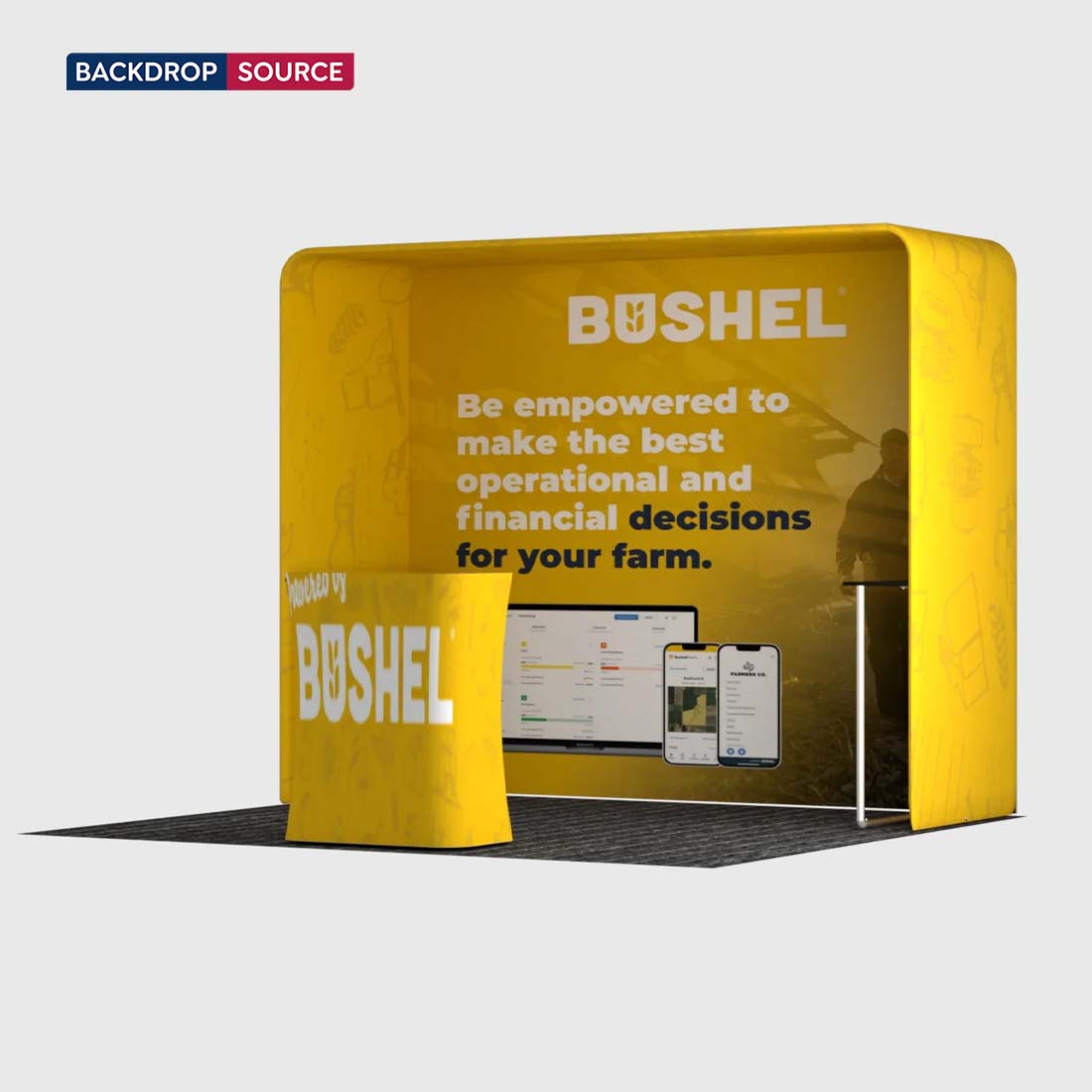 Portable Exhibit Display 10ft x 10ft - Model 26