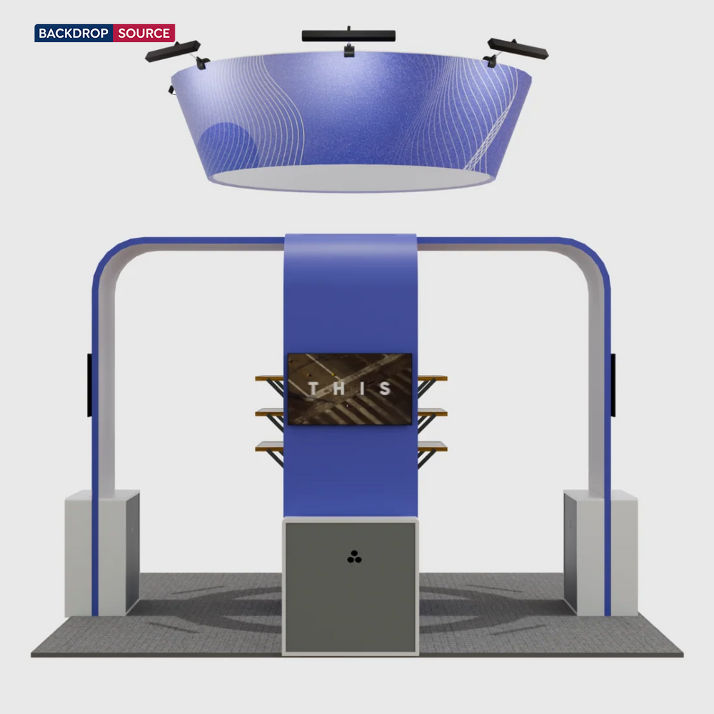 Modular Booth Kits 20ft x 20ft - Model 03
