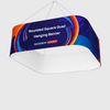 Rounded Square Quad Hanging Banner