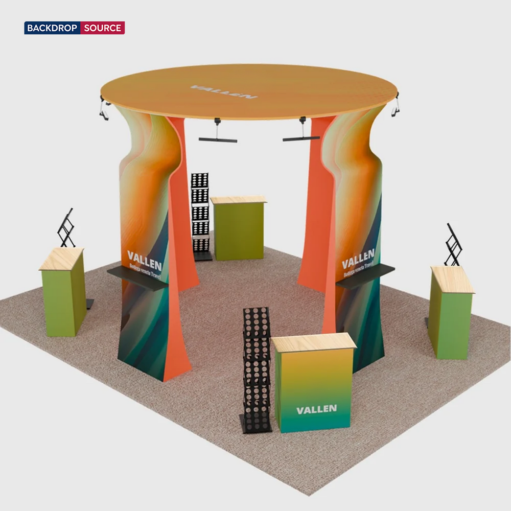 Modular Booth Kits 20ft x 20ft - Model 13