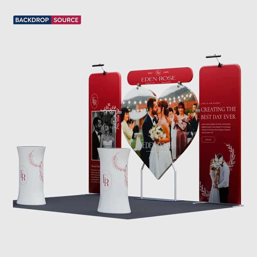 Portable Exhibit Display 10ft x 10ft - Model 38