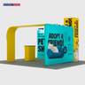 Modular Booth Kits 20ft x 20ft - Model 01