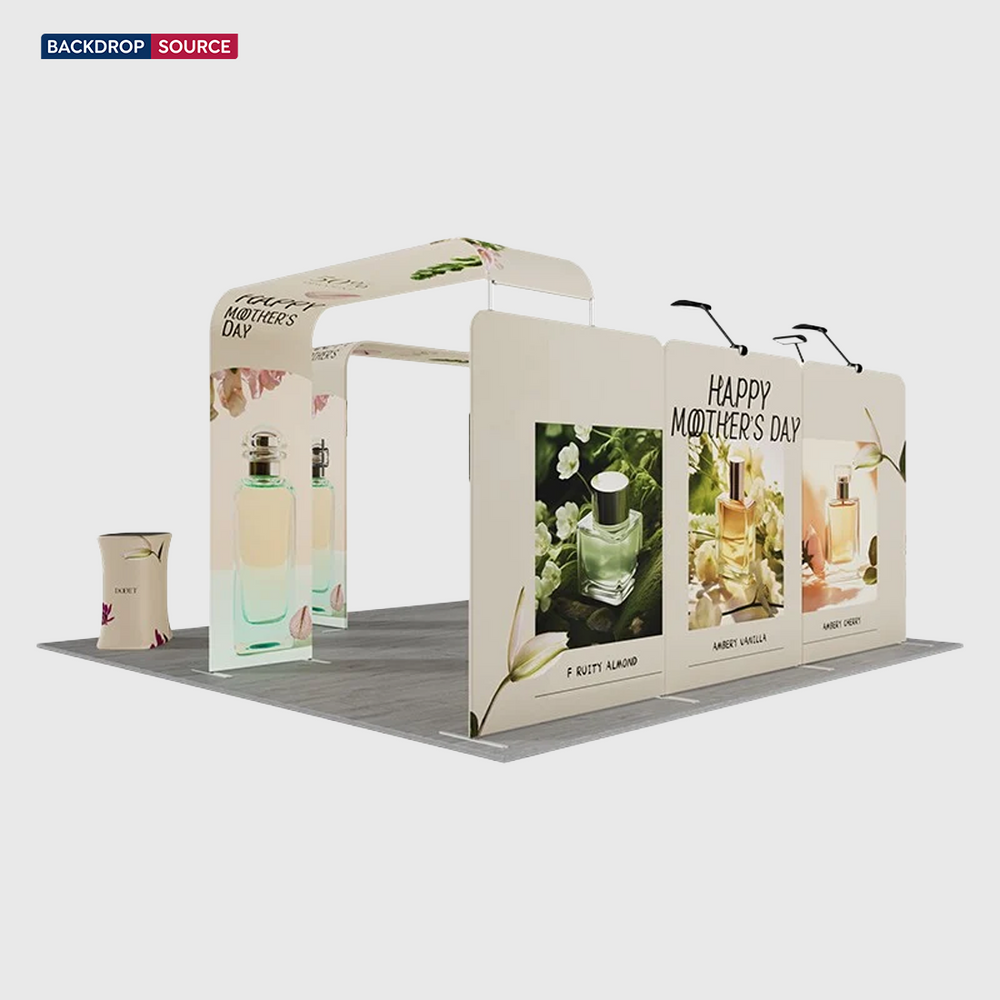Modular Booth Kits 20ft x 20ft - Model 19