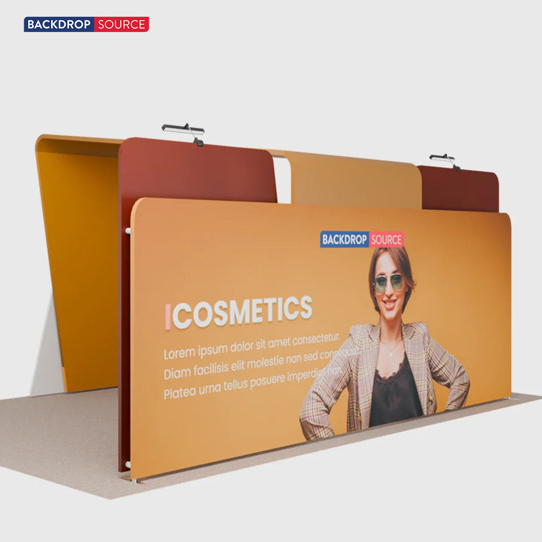 Portable Exhibit Display 20ft x 10ft - Model 14