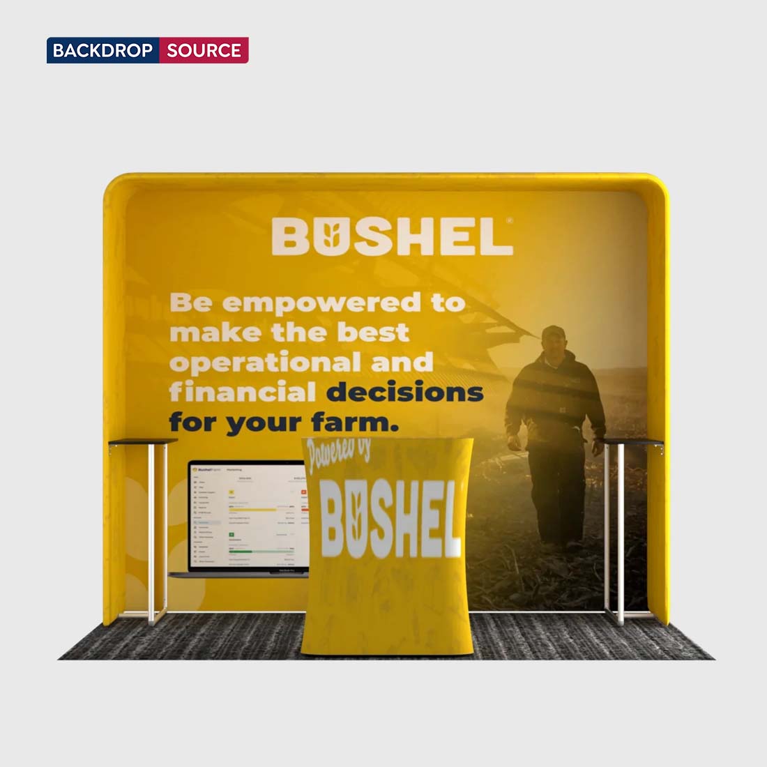 Portable Exhibit Display 10ft x 10ft - Model 26
