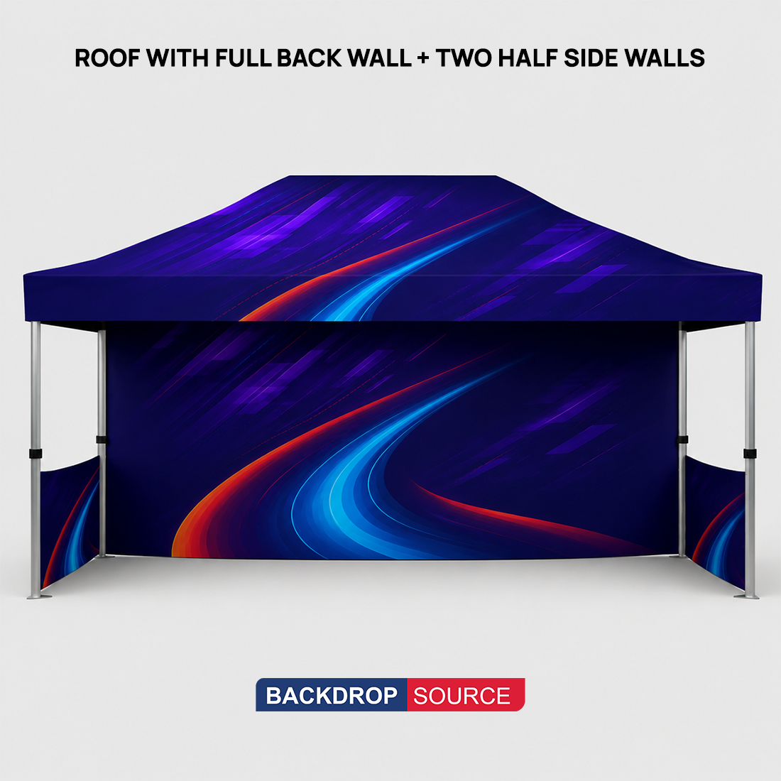 Heavy Duty Fabric Canopy Tent – 15ft x 10ft