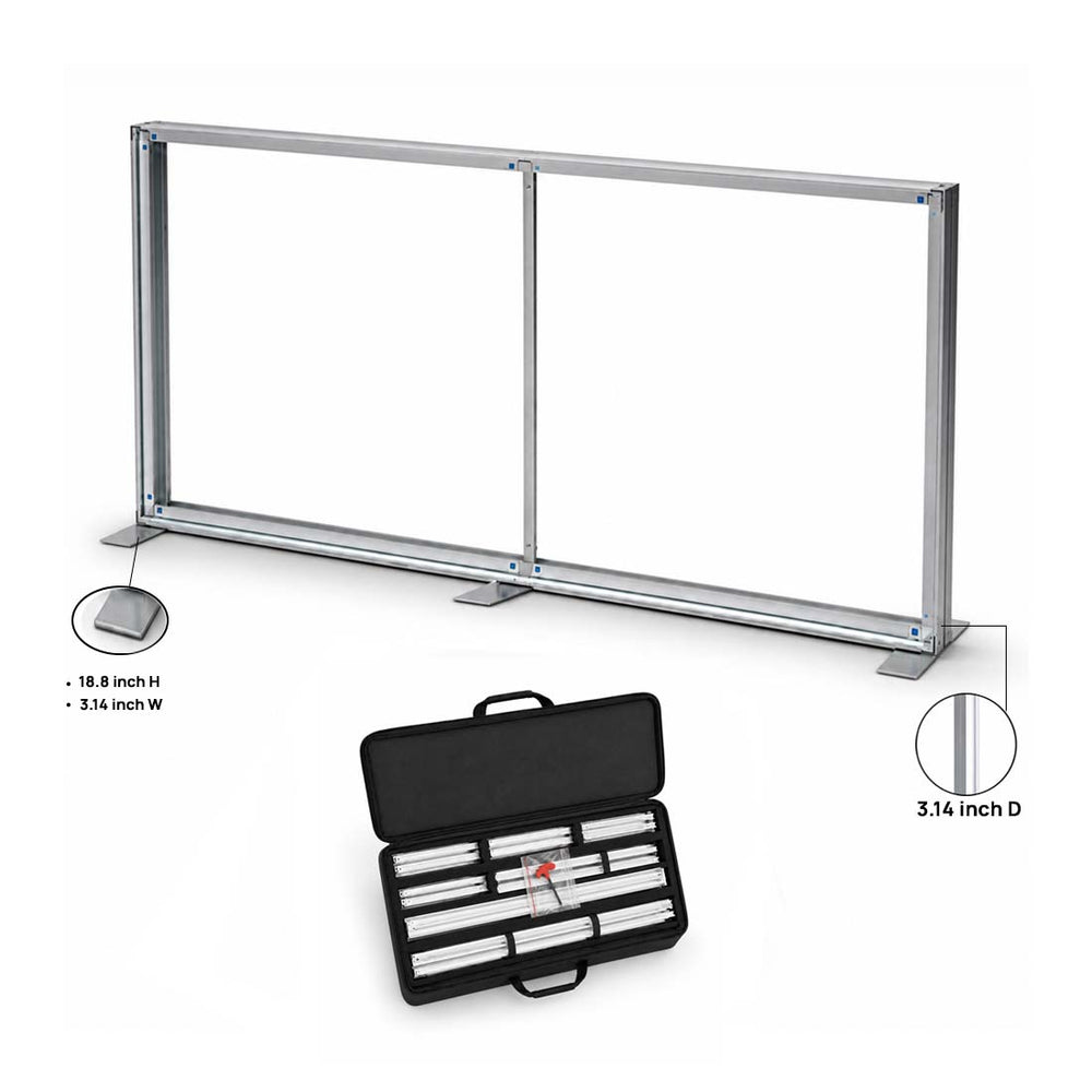 Pared multimedia de tela SEG: 13 pies x 8,2 pies