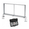 Pared multimedia de tela SEG: 13 pies x 8,2 pies