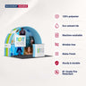 Portable Exhibit Display 10ft x 10ft - Model 27