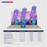 Portable Exhibit Display 20ft x 10ft - Model 19