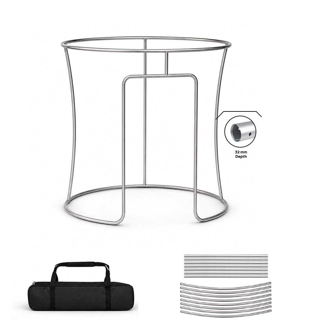 Round Enclosure Photo Booth Tent