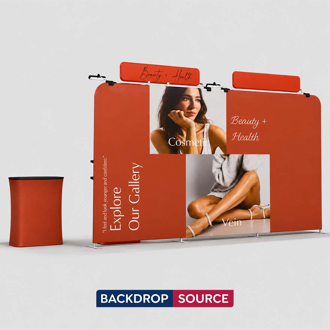 Portable Exhibit Display 10ft x 20ft - Model 16