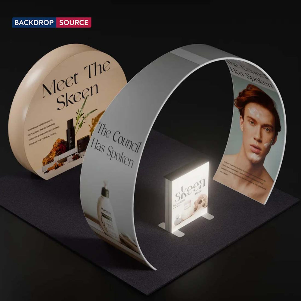Portable Exhibit Display 10ft x 10ft - Model 34