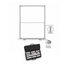 Pared multimedia de tela SEG: 4 pies x 6,5 pies