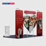 Portable Exhibit Display 10ft x 10ft - Model 38