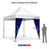 Fabric Canopy Corner Banner