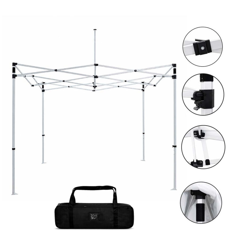 10ft x 10ft Fabric Food Booth Canopy Tent