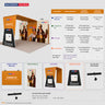 Portable Exhibit Display 20ft x 10ft - Model 14