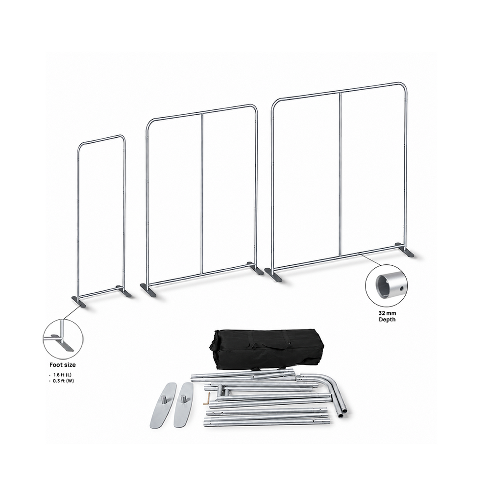 Exhibidor portátil - H-10.5ft