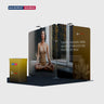 Portable Exhibit Display 10ft x 10ft - Model 39