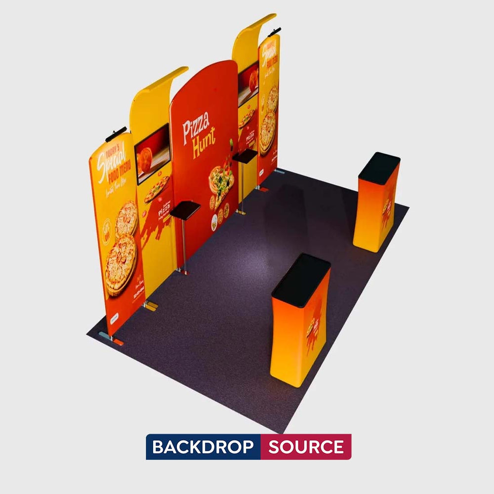 Portable Exhibit Display 10ft x 20ft - Model 10