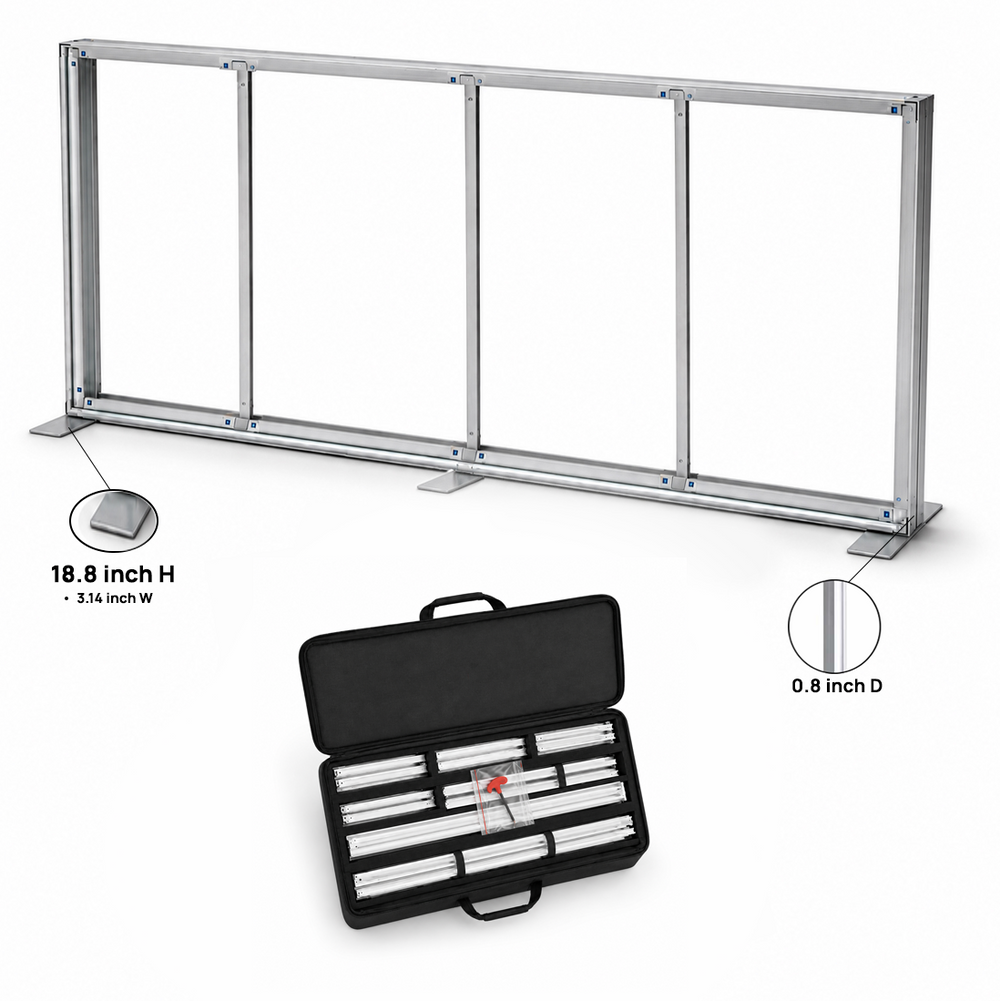 SEG Fabric Media Wall - 20ft Wide