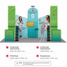Portable Exhibit Display 10ft x 20ft - Model 4