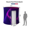 Round Enclosure Photo Booth Tent
