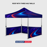Heavy Duty Fabric Canopy Tent – 10ft x 10ft