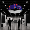 Sky Tube Hexagon Hanging Banner