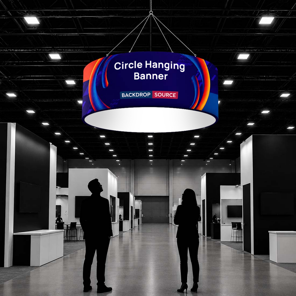 Sky Tube Circle Hanging Banner