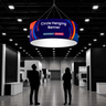 Sky Tube Circle Hanging Banner