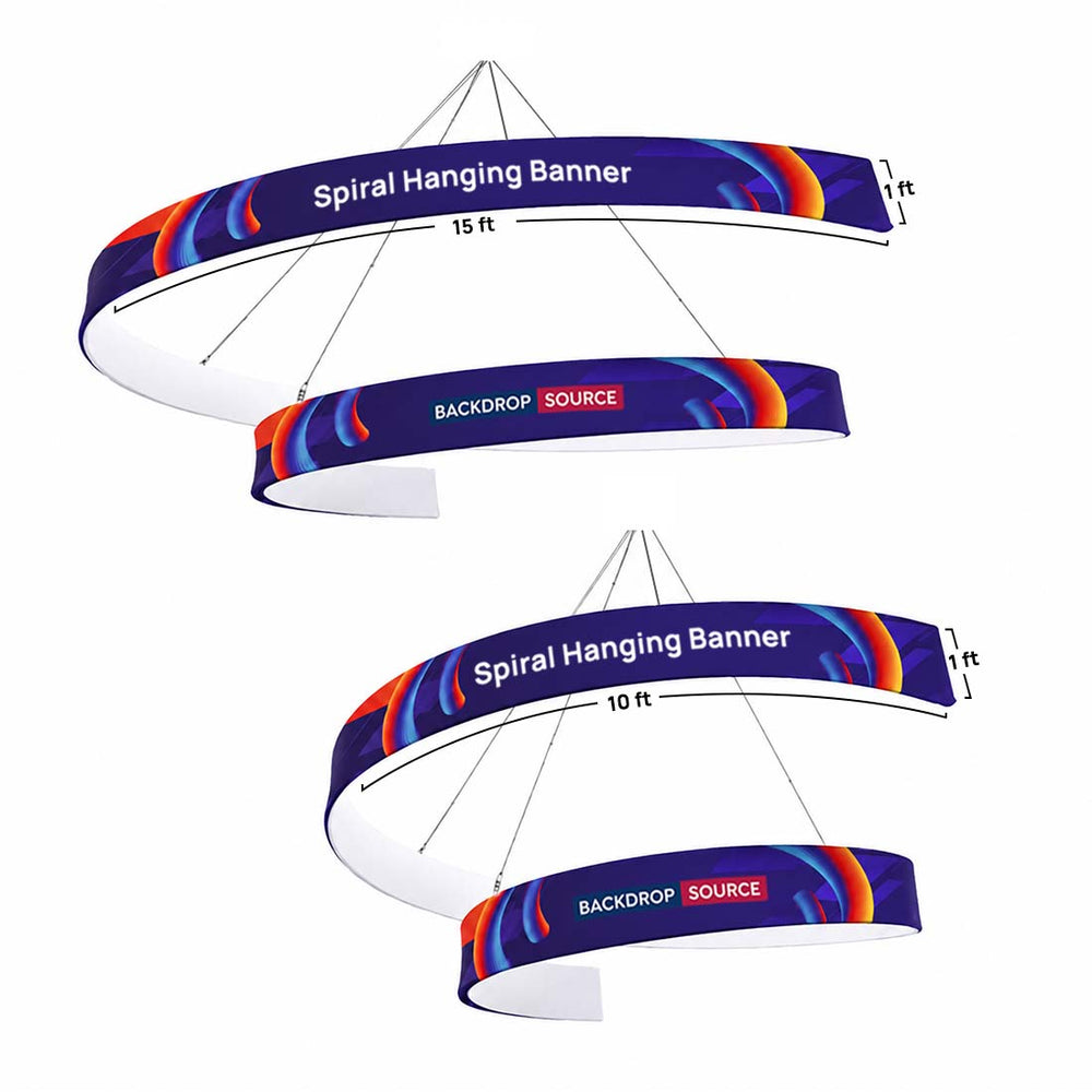 Spiral Hanging Banner