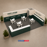 Modular Booth Kits 30ft x 20ft - Model 7