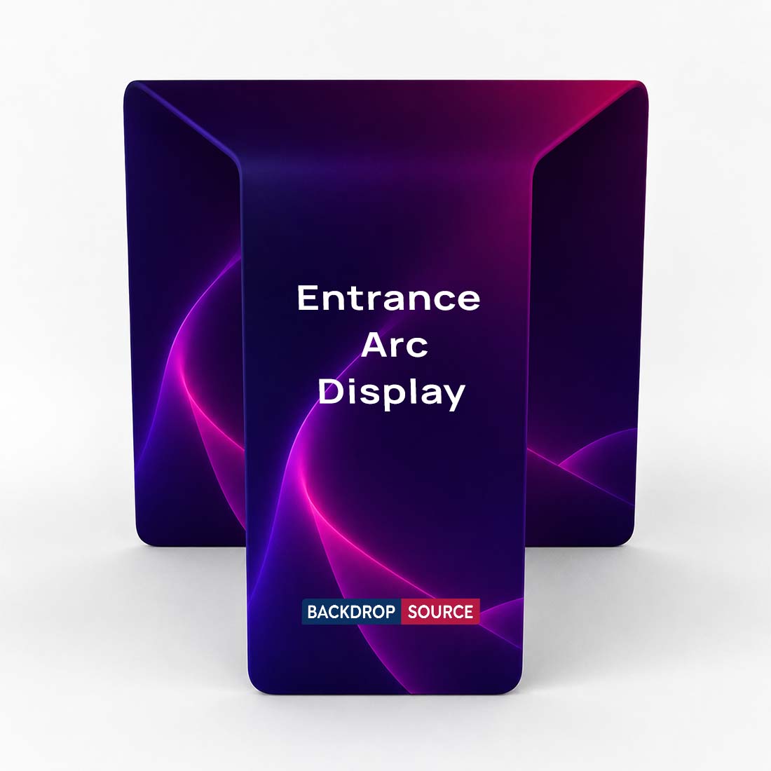 Entrance Arc Display Media Wall for Exhibition Booth