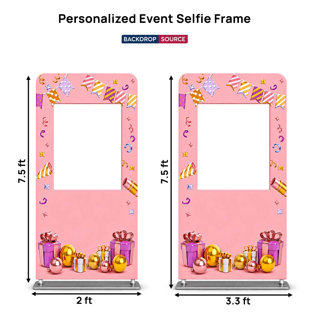 Personalized Fabric Event Selfie Frame