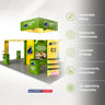 Modular Booth Kits 30ft x 20ft - Model 4