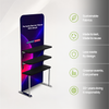Portable Fabric Display Shelves