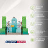 Portable Exhibit Display 10ft x 20ft - Model 4