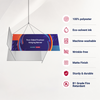 Four-Sided Pinwheel Hanging Banner Display
