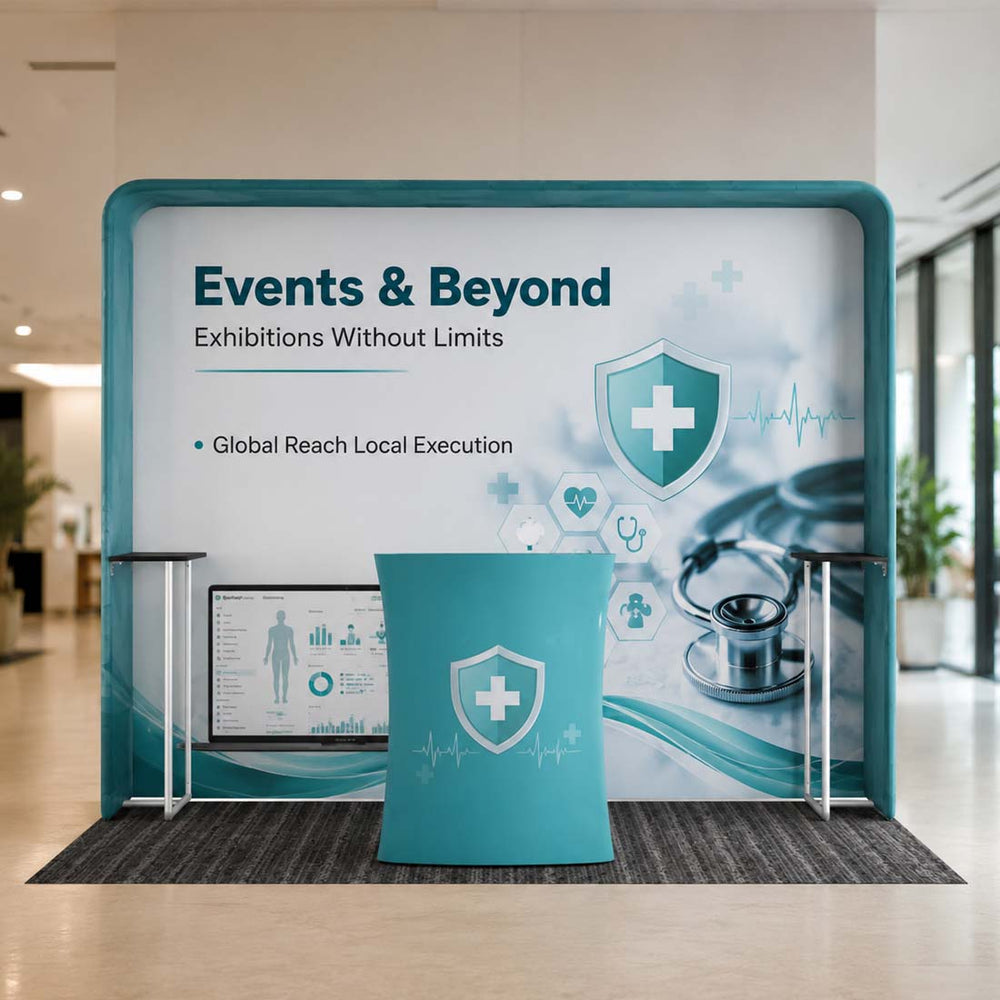 Portable Exhibit Display 10ft x 10ft - Model 26