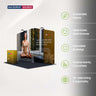 Portable Exhibit Display 10ft x 10ft - Model 39