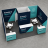 Modular Booth Kits 30ft x 20ft - Model 6