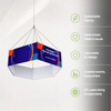 Sky Tube Hexagon Hanging Banner