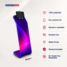 Sleek Tension Fabric Tablet Display