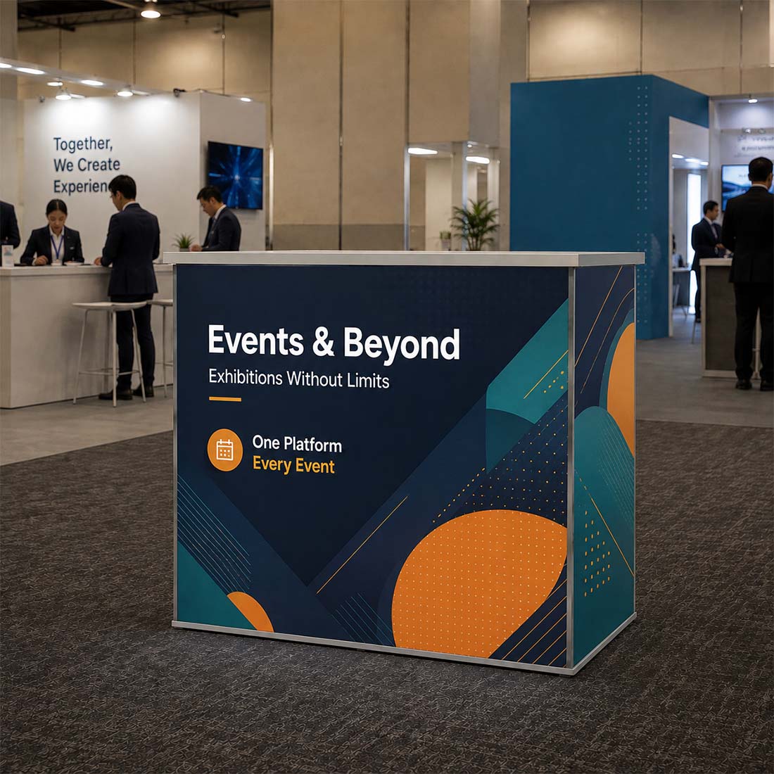 SEG Fabric Pop Up Counter