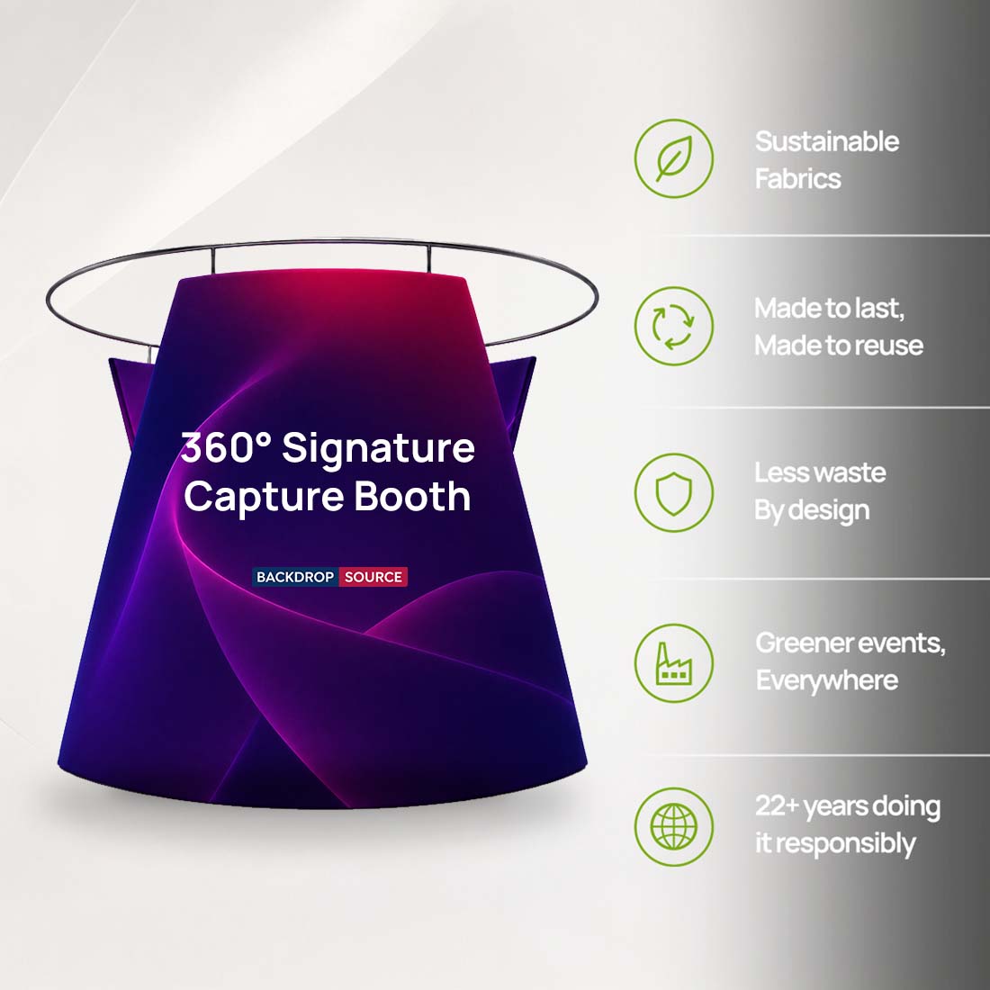 360° Signature Capture Booth