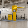 Modular Booth Kits 20ft x 20ft - Model 01